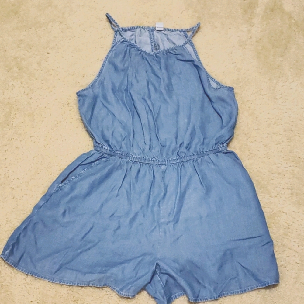 Old navy,Sleeveless Chambray Romper SP